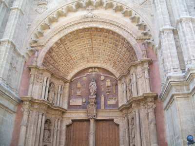 Kathedrale von Palma Eingang