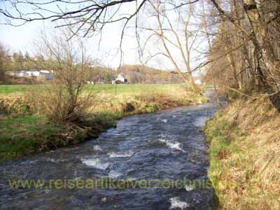 Thalheim Erzgebirge Fluss Zwönitz